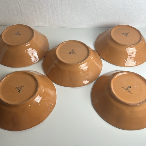 5 total Bizzirri Made in Italy Hand Painted Serving bowls - Picture 10 of 16